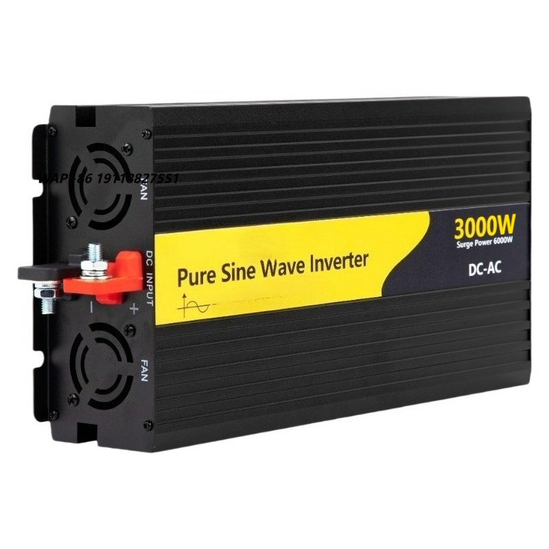 B & J Florist Supply Linwood - Roger 3000W-B 純正弦波インバーター：12V/24V/48Vから220Vへの変換、屋外モバイル電源＆トラック搭載インバーター