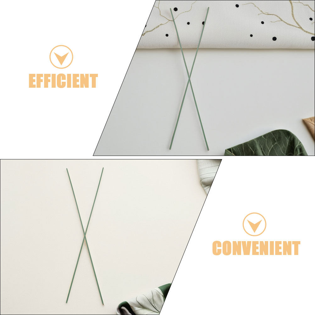 100 個グリーン花柄鉄線 20 センチメートル DIY 造 - Wire Stem Florist のレビューと価格
