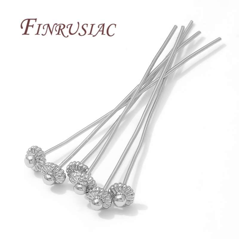 10/20個/ロット 18K金メッキピン ジュエリー製作用品 - Flower Supply のレビューと価格