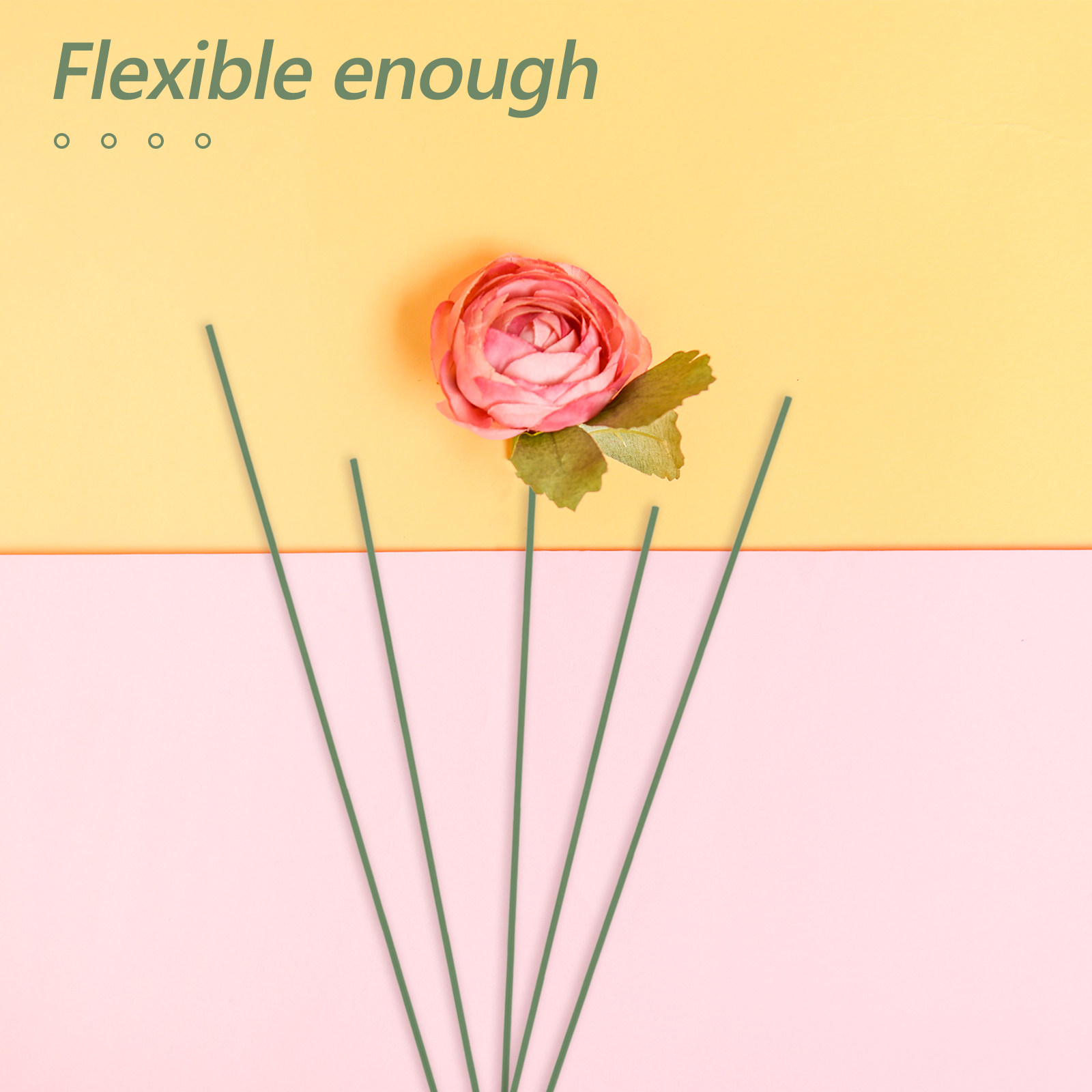 250本入りグリーンフローリストワイヤー、柔軟な32ゲージ、 - Wire Stem Florist のレビューと価格