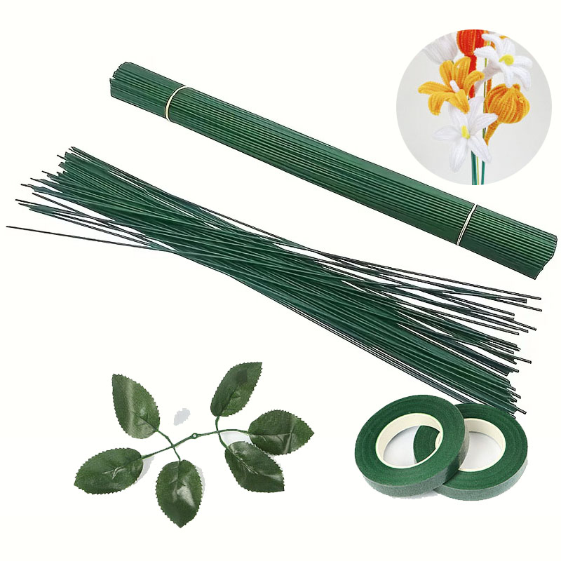 10/20/50本入り 人工花用ワイヤー茎 フラワーアレンジ - Wire Stem Florist のレビューと価格