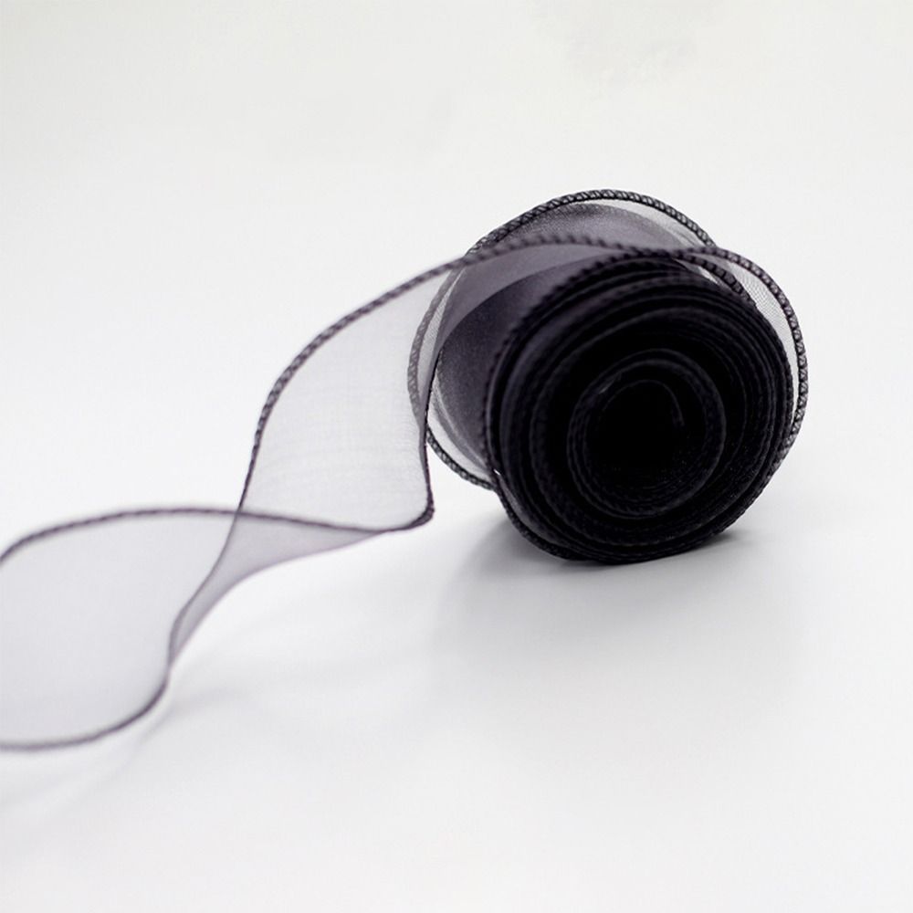 40mm幅、10ヤード巻きのサテンリボン、フラワーブーケラッ - Ribbon Organza Roll のレビューと価格