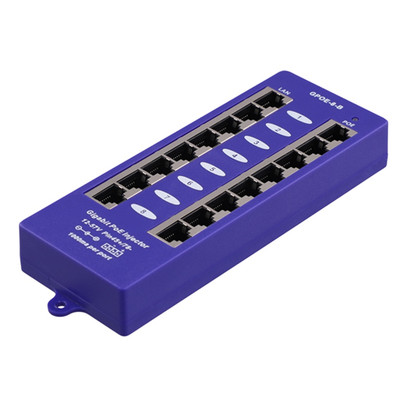 新しい802.3afミッドスパンPoEインジェクターモードB - B & J Florist Supply Linwood のレビューと価格