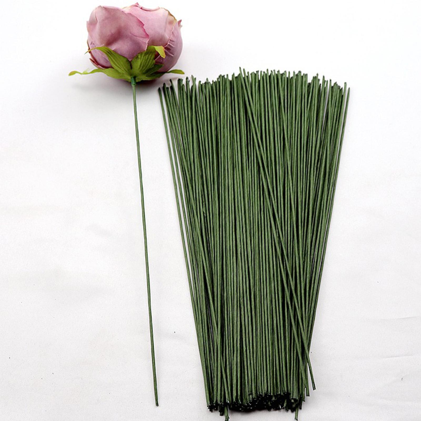 100本入り フローリストワイヤー 16インチ 22ゲージ  - Wire Stem Florist のレビューと価格