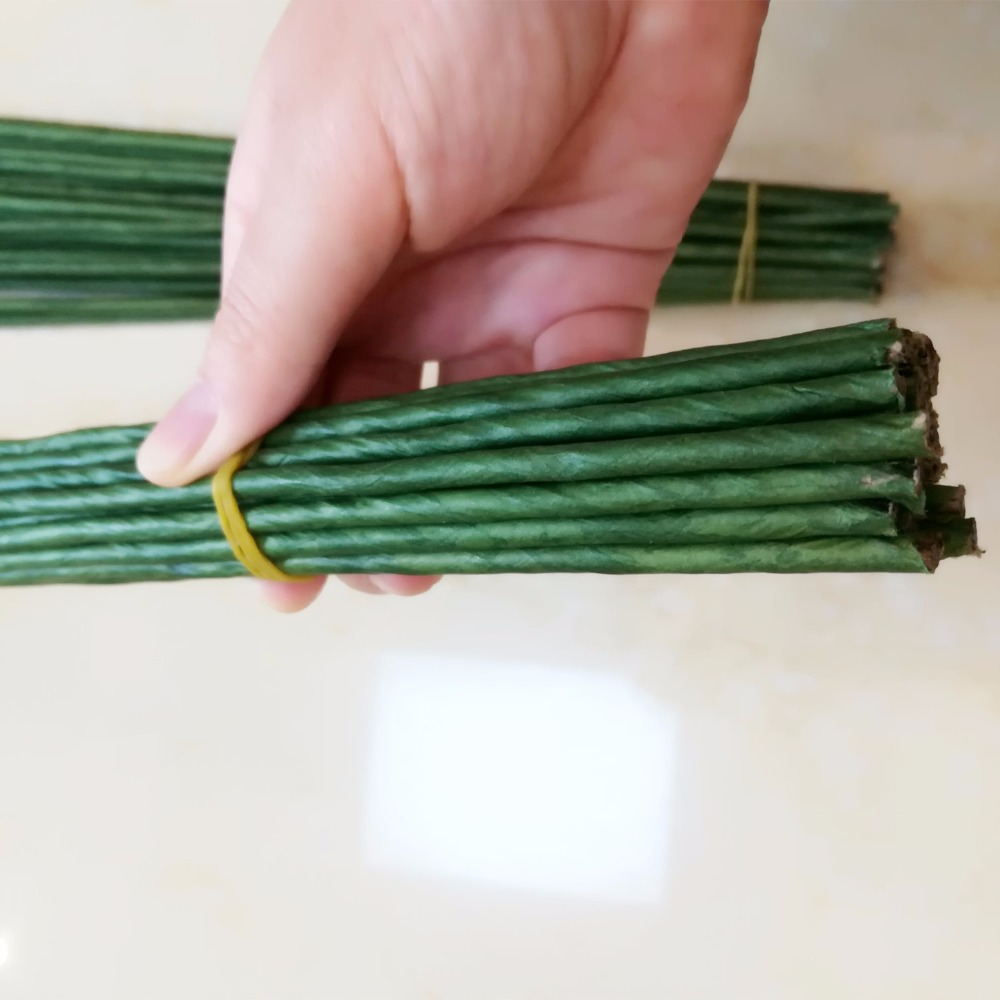 1mm 2/3/4/5mm 40/60cm ダークグリーンワ - Wire Stem Florist のレビューと価格